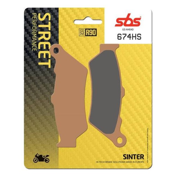 SBS Brake Pad 674HS Front Sintered Brake Pads