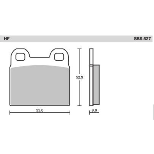 SBS Brake Pads  527 Series