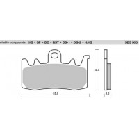 SBS Brake Pads  900 Series