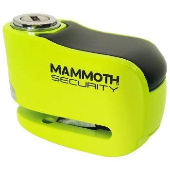 New Old Stock Mammoth Security Alarmed Motorcycle Disc Lock New Old Stock Mammoth Security Alarmed Motorcycle Disc Lock