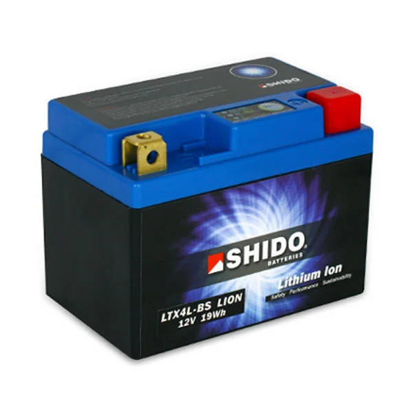 Shido LTX4L-BS LITHIUM ION