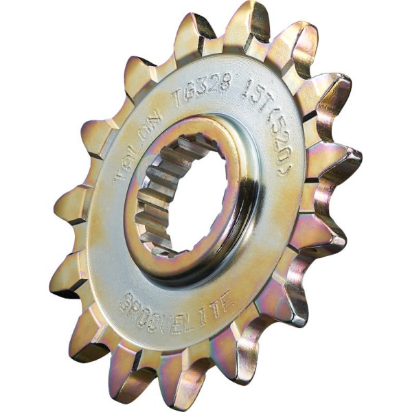 TZR250 Talon Front Sprocket Steel, Lightweight, Self Cleaning TG439 520 Pitch 12T - 16T