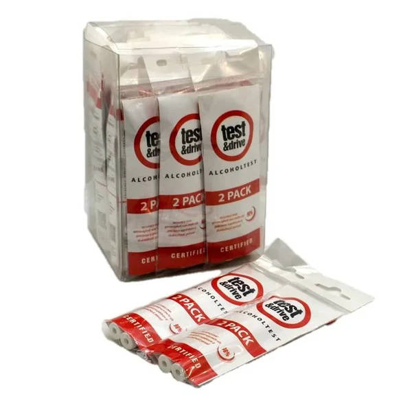 Single Use Alcohol Breath Testers (Twin Pack) Single Use Alcohol Breath Testers (Twin Pack)