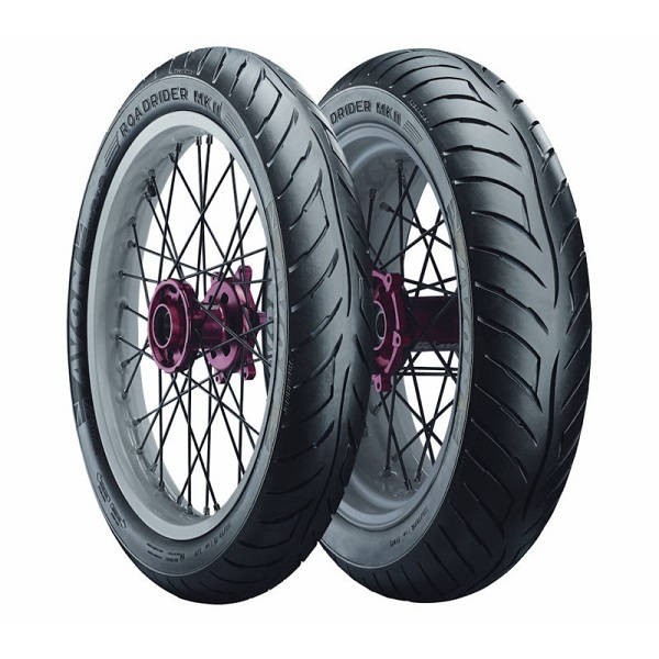 Avon Roadrider Mk 2 Pair Deal 100/80-V17 52V Front & 130/80-V17 61V Rear