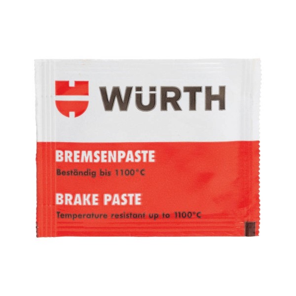 Wurth Brake Assembly Paste 4 x 5.5ml Sachets