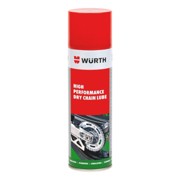 Wurth Dry Chain Lube 500ml Aerosol